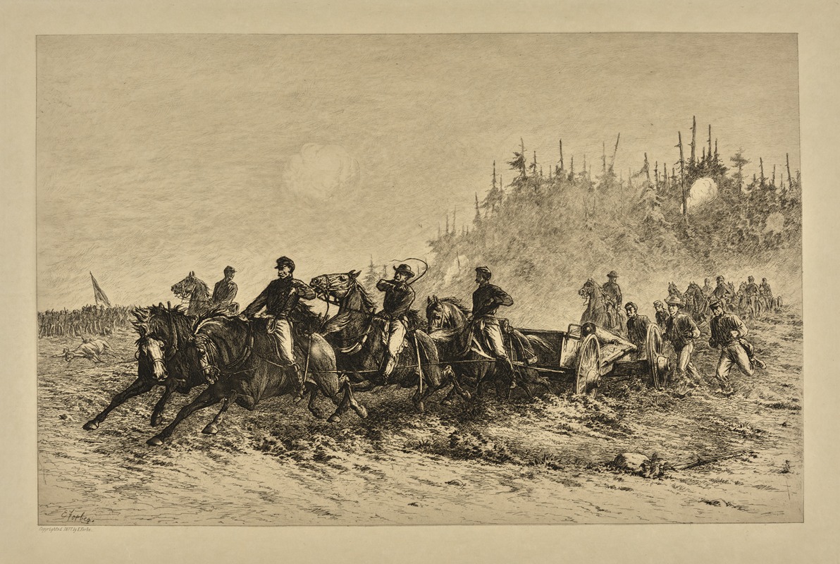 Edwin Forbes - Artillery