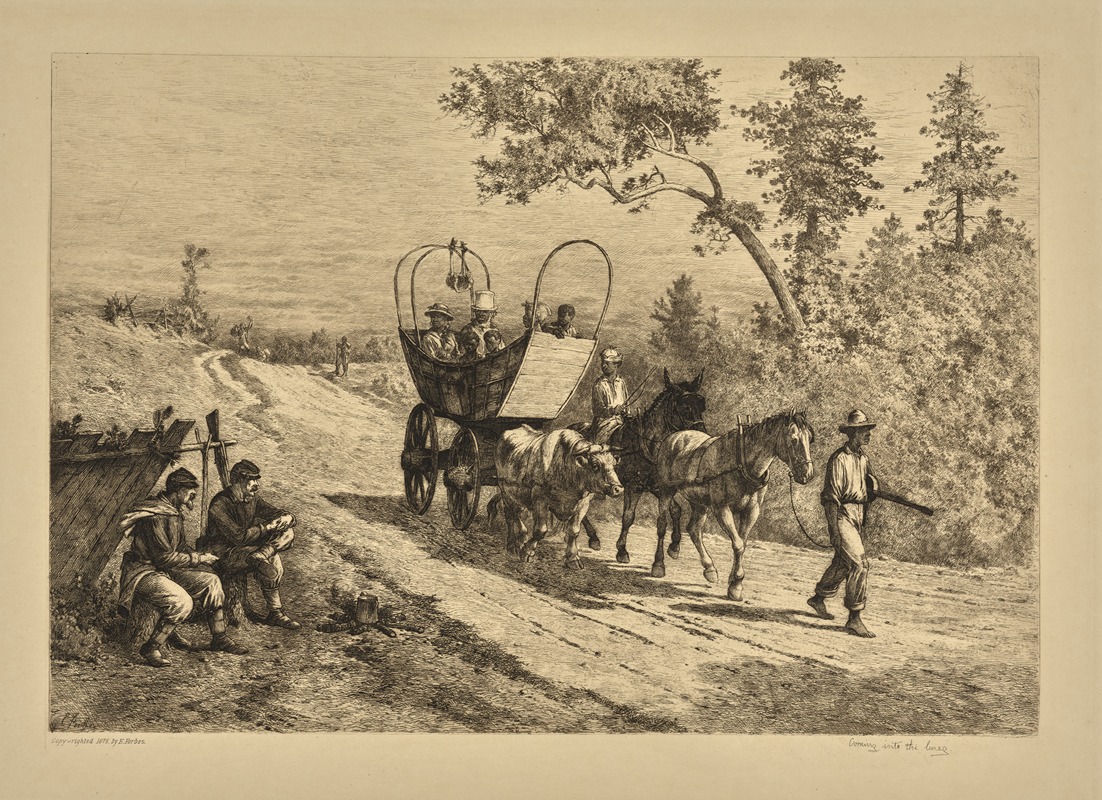 Edwin Forbes - Coming into the lines.