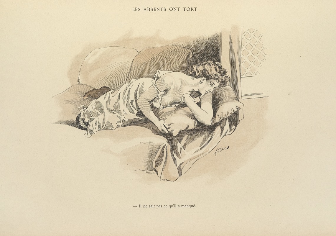 Ferdinand Bac - Les absents ont tort