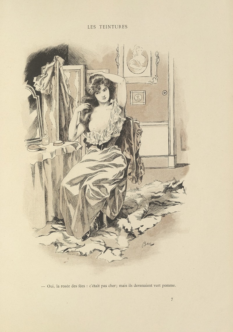 Ferdinand Bac - Les teintures