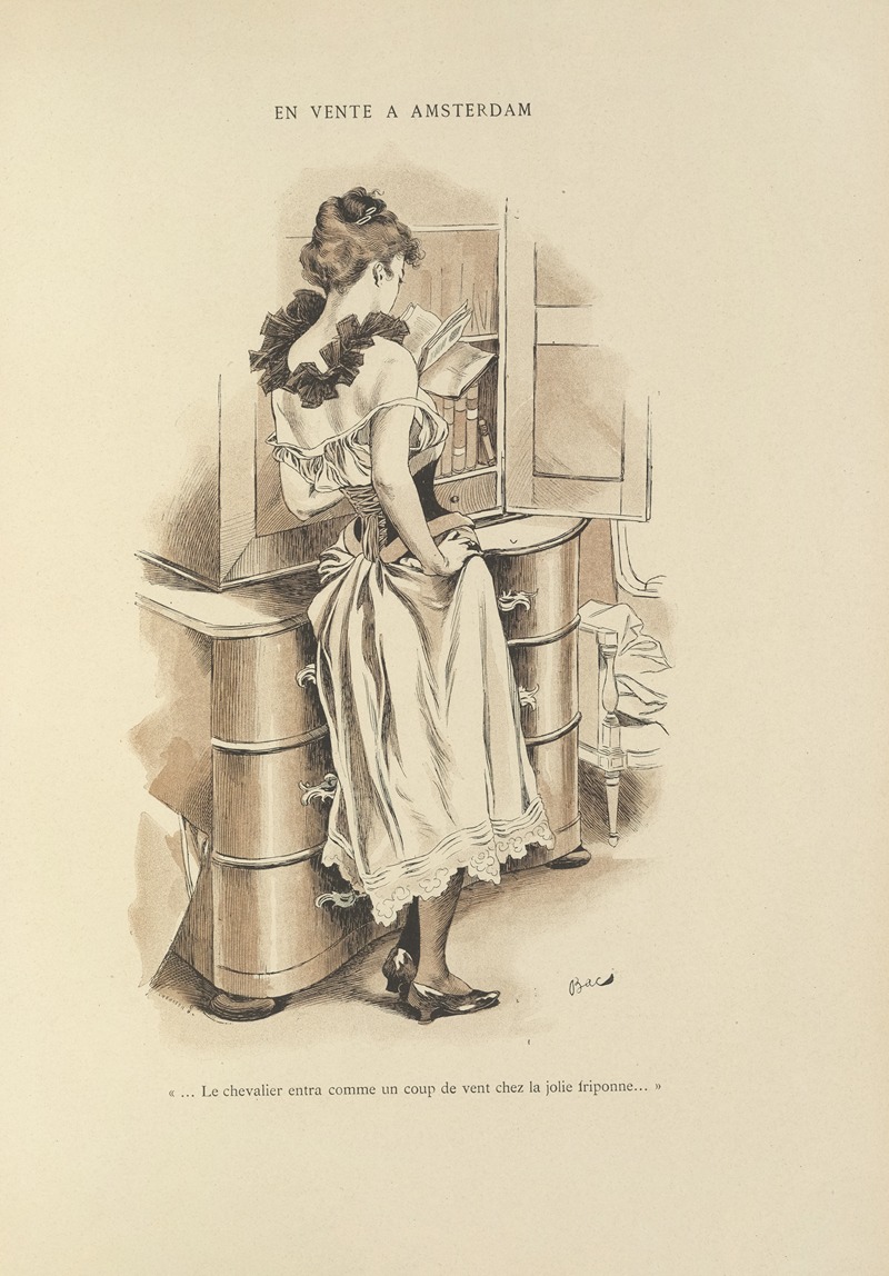 Ferdinand Bac - En vente a Amsterdam