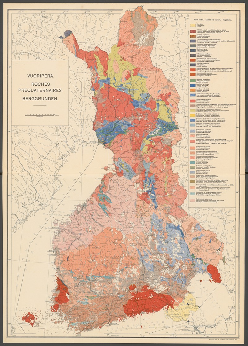 Ferdinand Tilgmann - Atlas ofver Finland Pl.02
