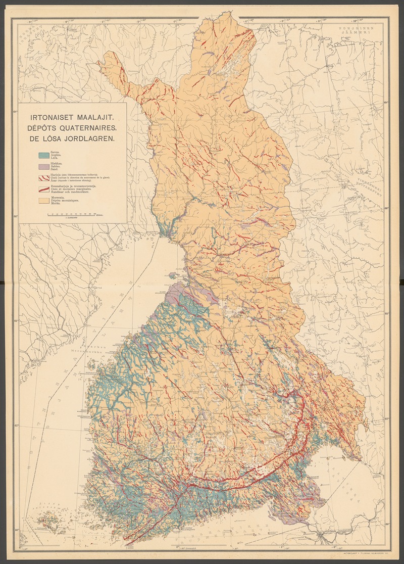 Ferdinand Tilgmann - Atlas ofver Finland Pl.03