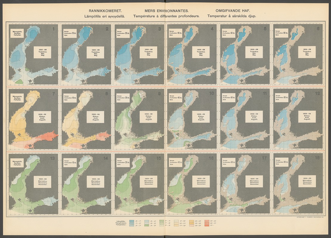 Ferdinand Tilgmann - Atlas ofver Finland Pl.08