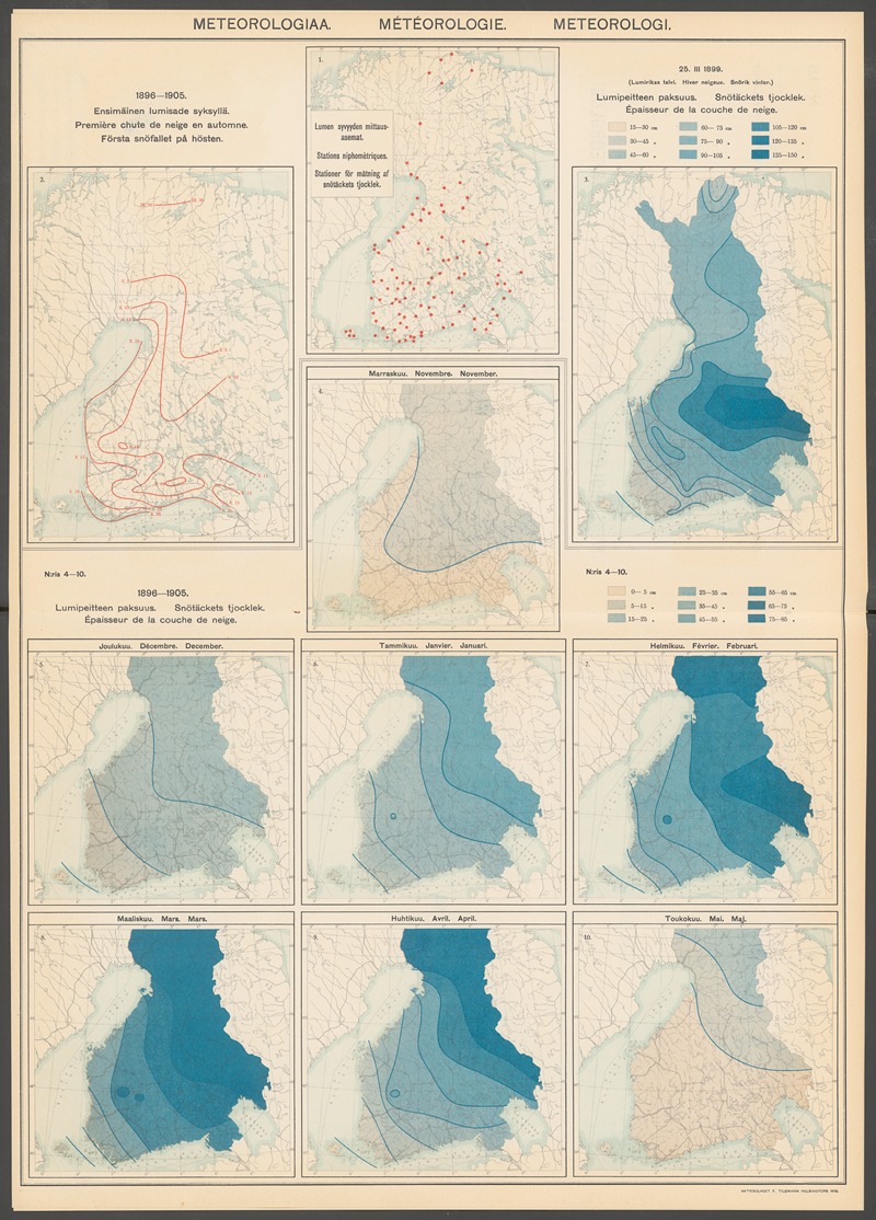 Ferdinand Tilgmann - Atlas ofver Finland Pl.19