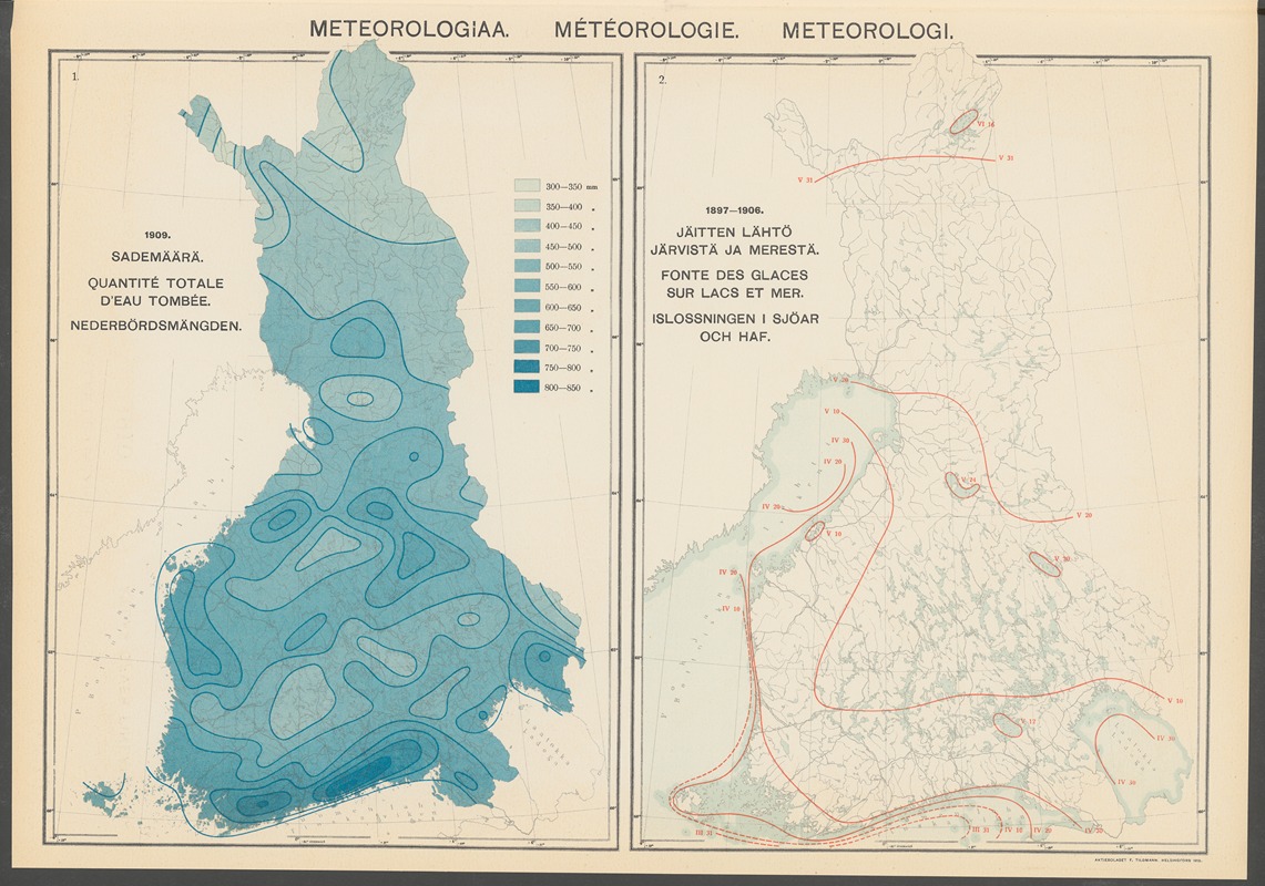 Ferdinand Tilgmann - Atlas ofver Finland Pl.20