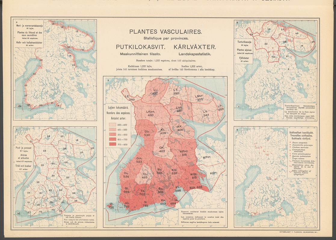 Ferdinand Tilgmann - Atlas ofver Finland Pl.23