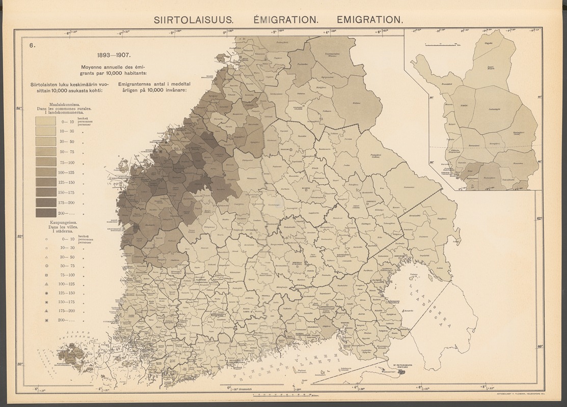 Ferdinand Tilgmann - Atlas ofver Finland Pl.33