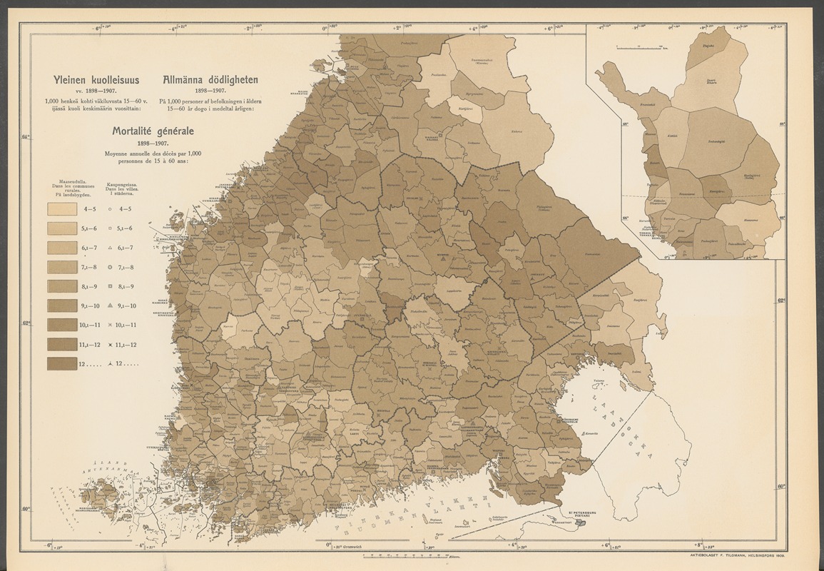 Ferdinand Tilgmann - Atlas ofver Finland Pl.35