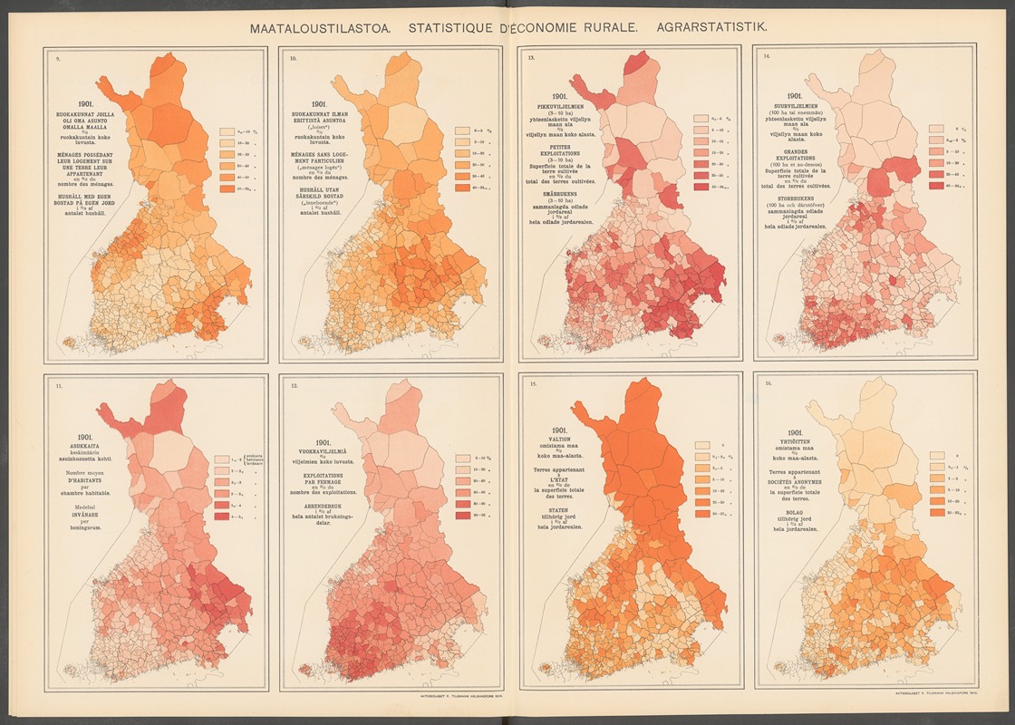 Ferdinand Tilgmann - Atlas ofver Finland Pl.39