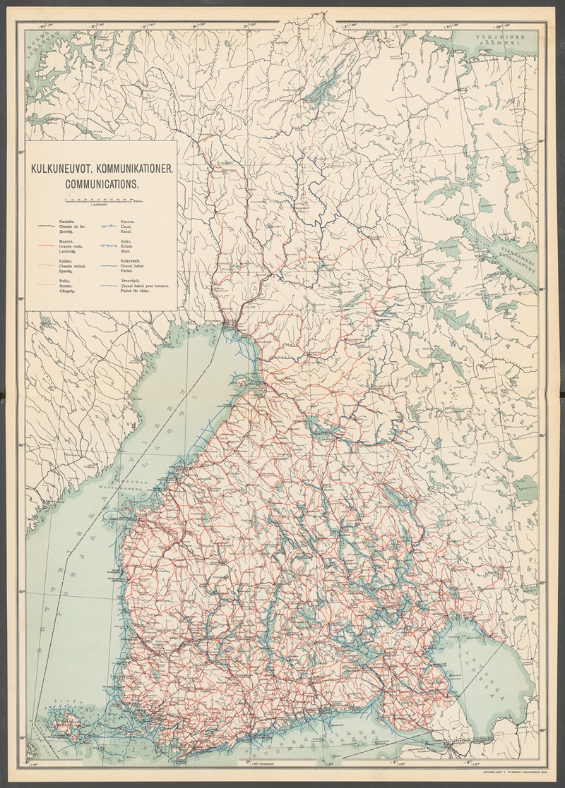 Ferdinand Tilgmann - Atlas ofver Finland Pl.48