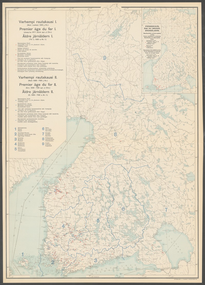 Ferdinand Tilgmann - Atlas ofver Finland Pl.57