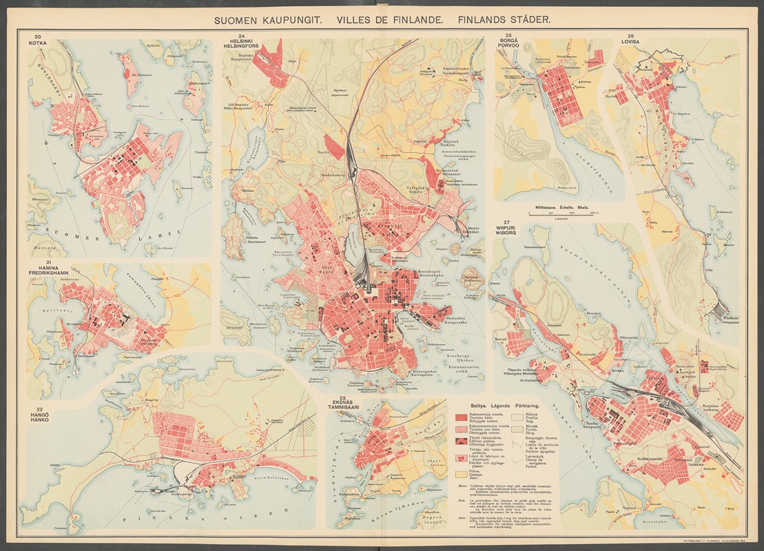 Ferdinand Tilgmann - Atlas ofver Finland Pl.61