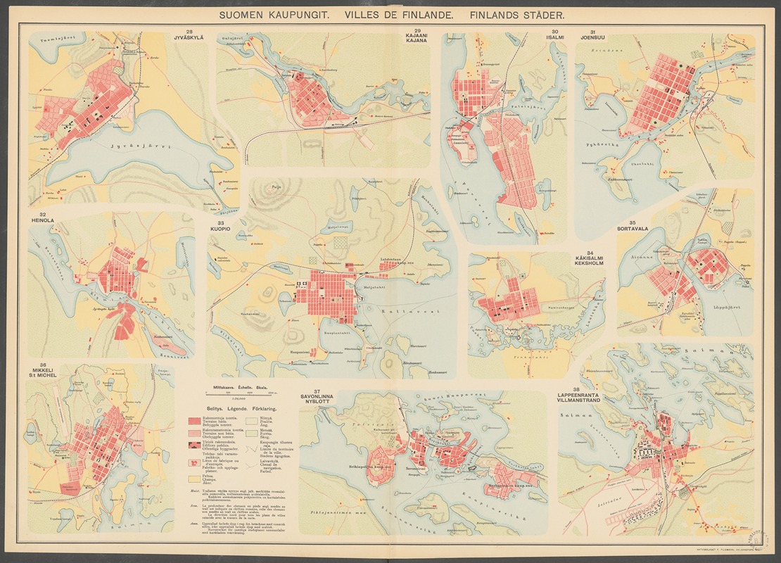 Ferdinand Tilgmann - Atlas ofver Finland Pl.62