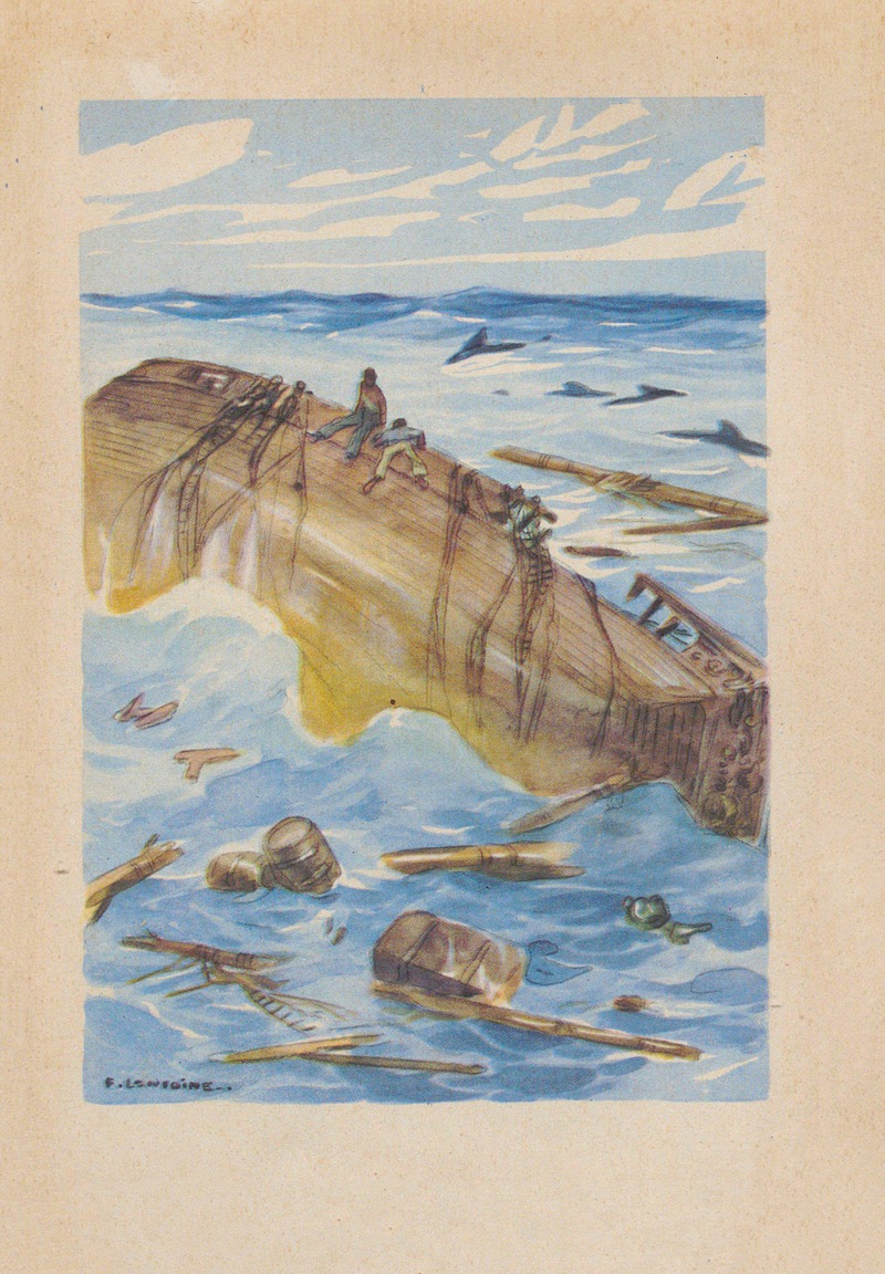 Fernand Lantoine - Aventures d’Arthur Gordon Pym Pl.6