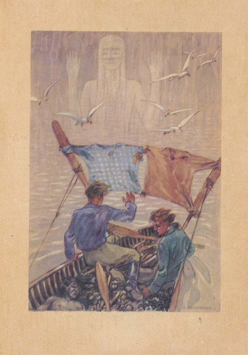 Fernand Lantoine - Aventures d’Arthur Gordon Pym Pl.8