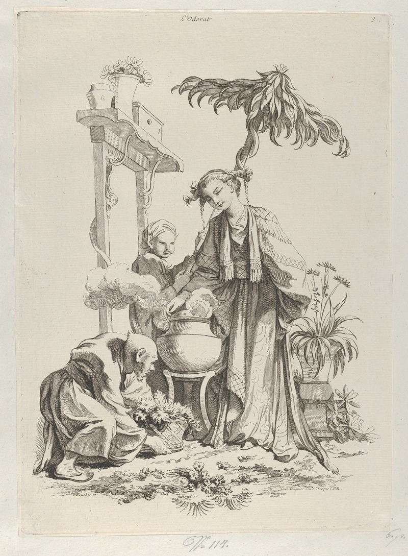 François Boucher - Smell