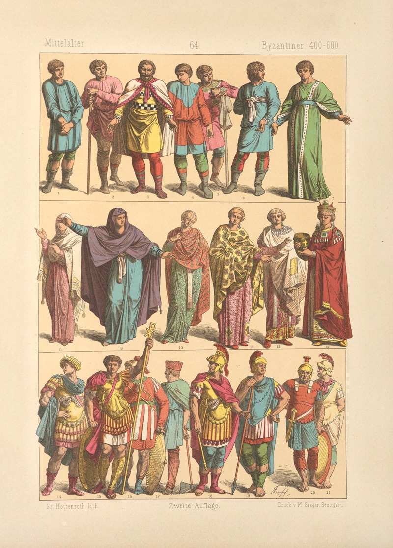 Friedrich Hottenroth - Byzantiner 400-600