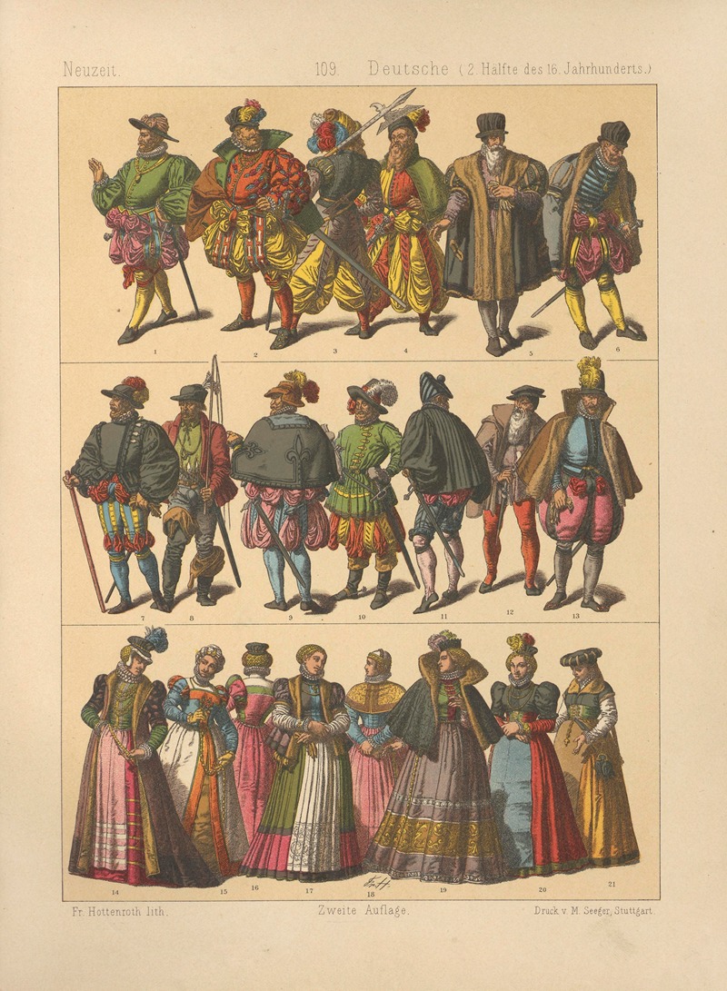 Friedrich Hottenroth - Deutsche
