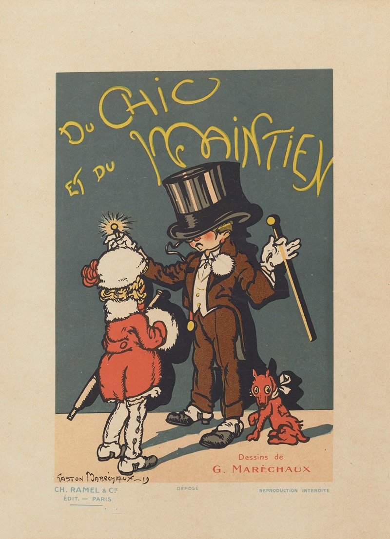 Gaston Marechaux - Du chic et du maintien – cover