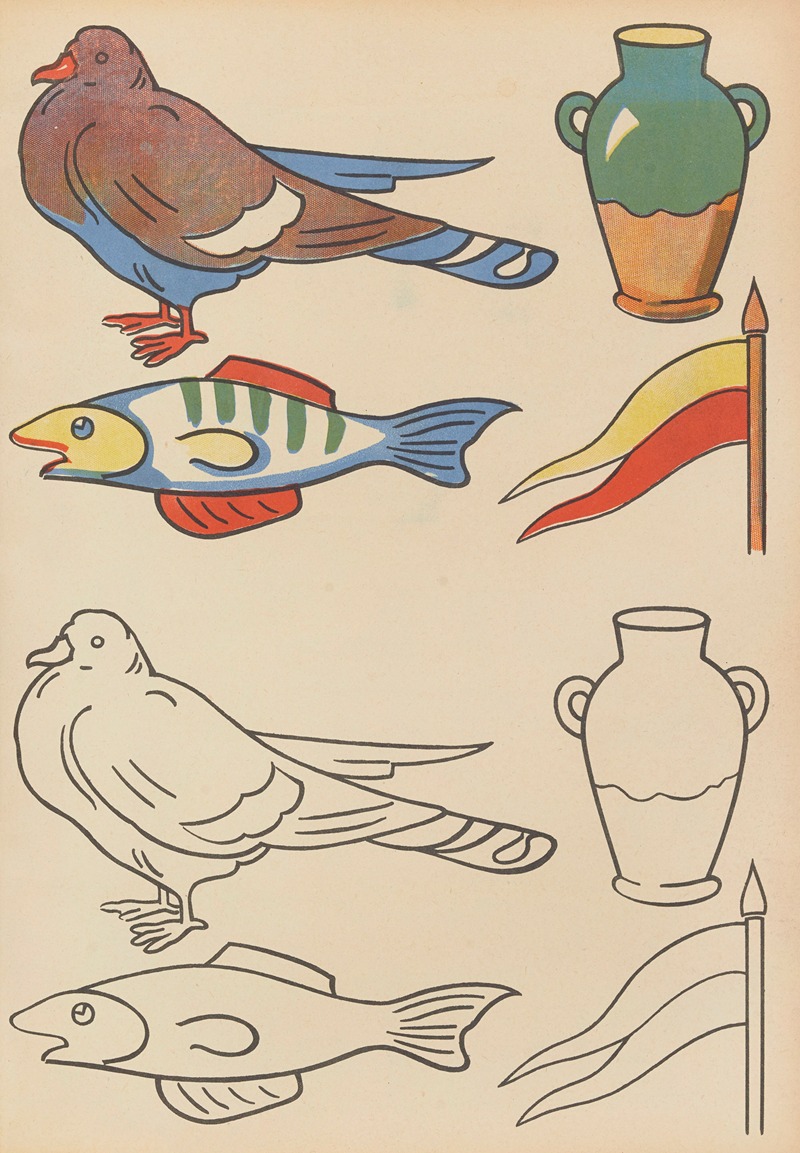 Gaston Marechaux - Album à colorier Pl.02