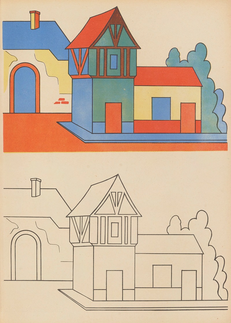 Gaston Marechaux - Album à colorier Pl.04