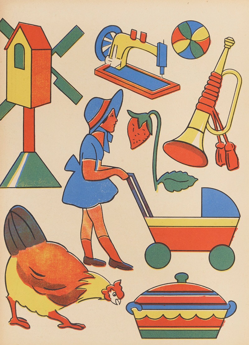 Gaston Marechaux - Album à colorier Pl.28