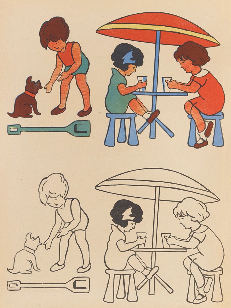 Gaston Marechaux - Peignons! Pl.11