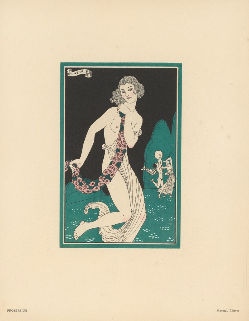 George Barbier - Proserpine