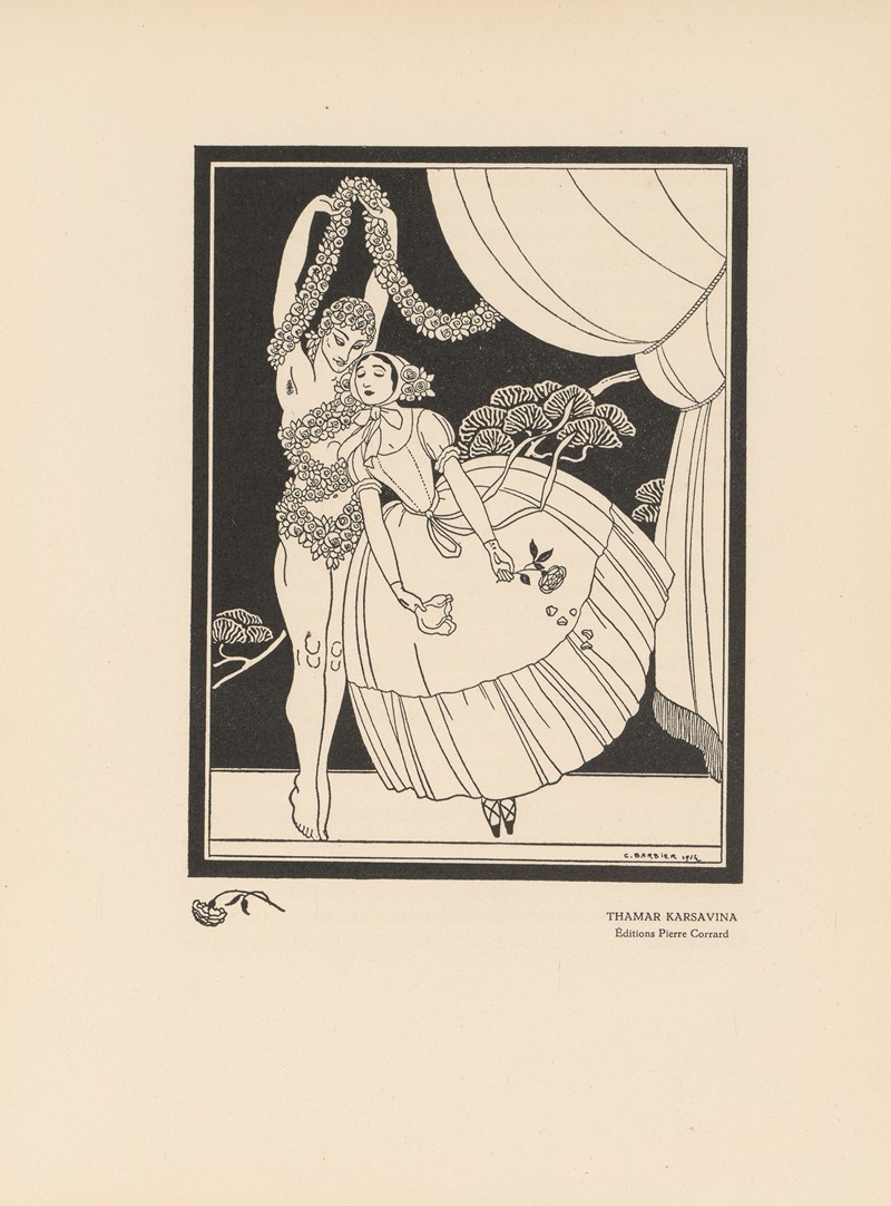 George Barbier - Thamar Karsavina