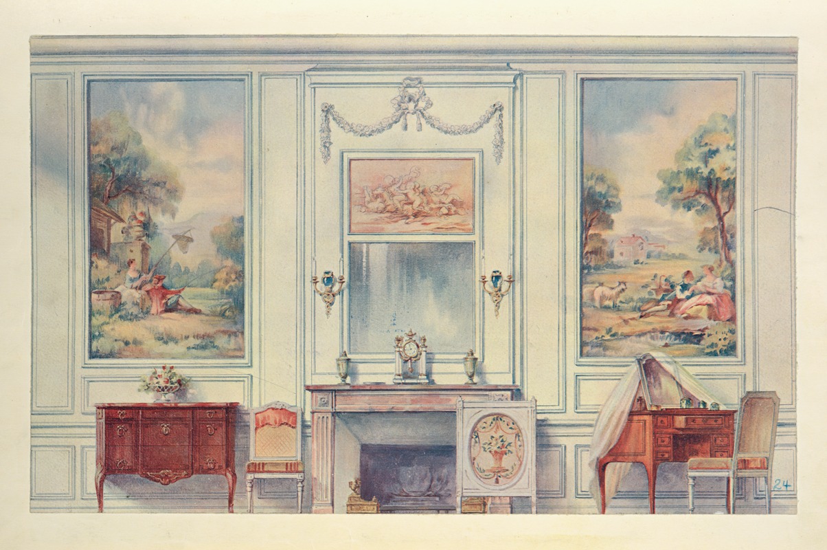 Georges Rémon - Face de cheminée….