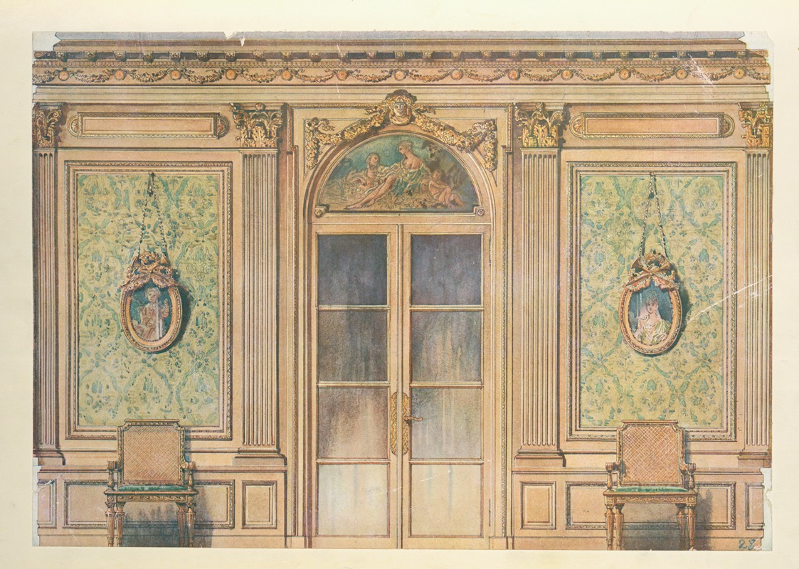 Georges Rémon - Salle a manger Louis XVI..