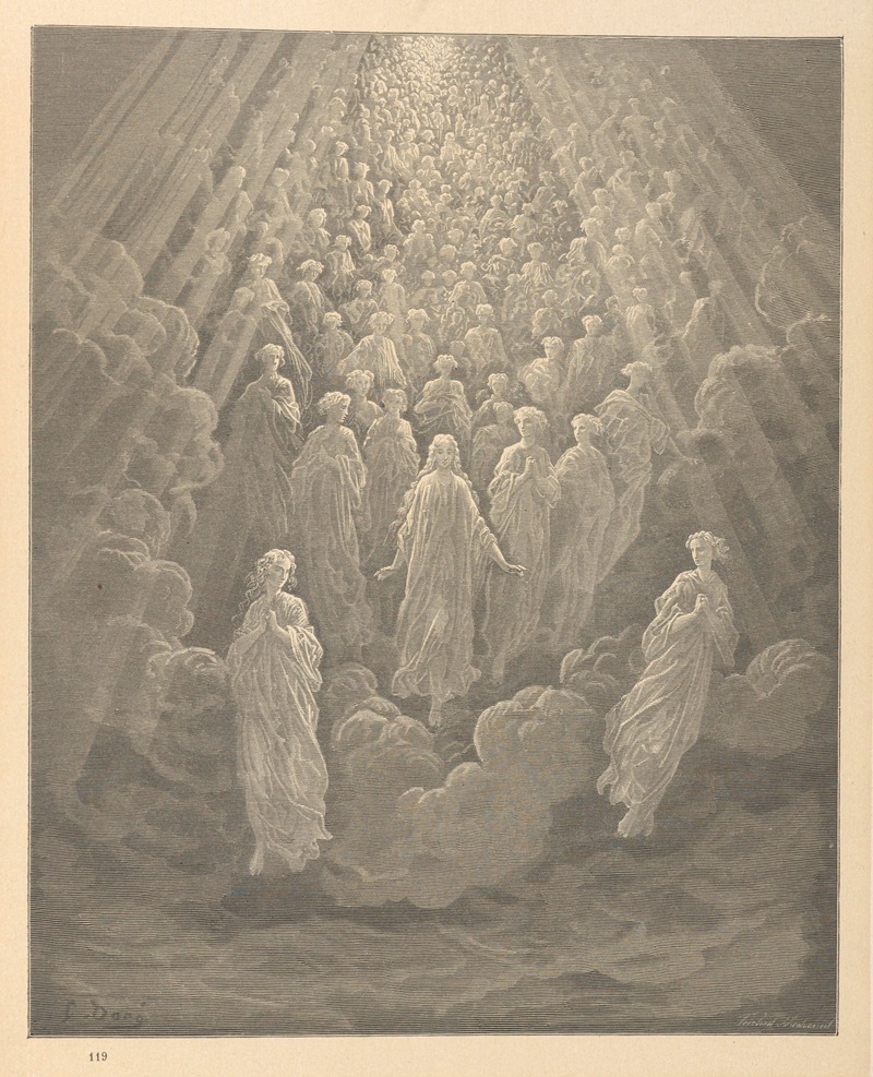 Gustave Doré - Dante Alighieri’s The Divine Comedy. Vol. 3, Paradise Pl.02