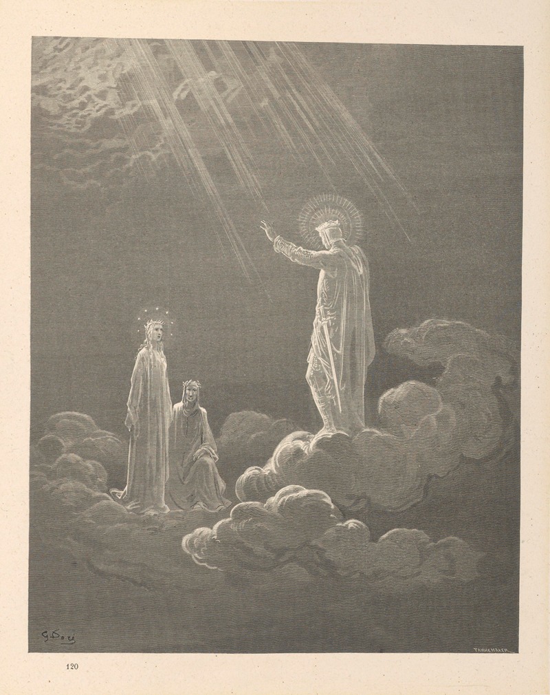 Gustave Doré - Dante Alighieri’s The Divine Comedy. Vol. 3, Paradise Pl.03