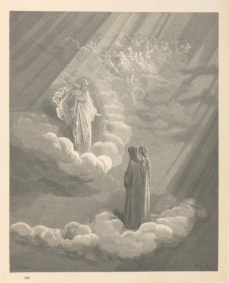 Gustave Doré - Dante Alighieri’s The Divine Comedy. Vol. 3, Paradise Pl.07