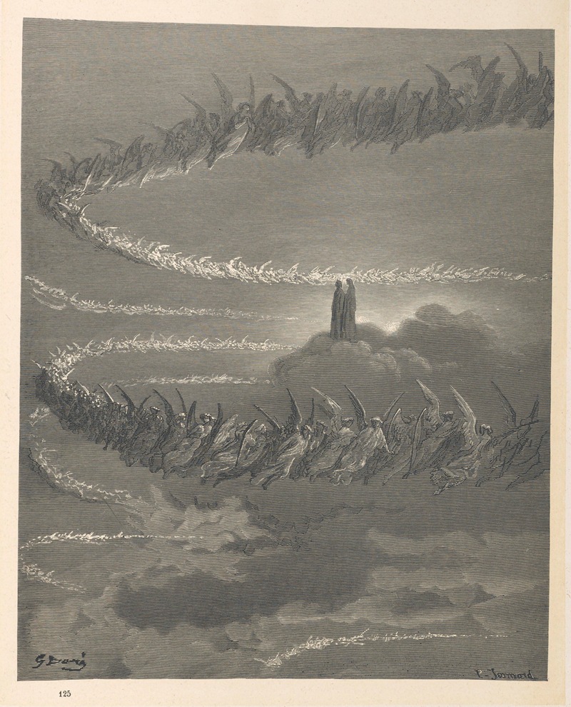 Gustave Doré - Dante Alighieri’s The Divine Comedy. Vol. 3, Paradise Pl.08