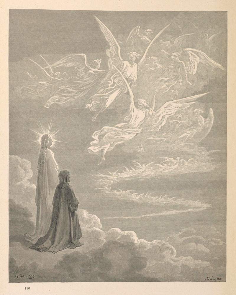 Gustave Doré - Dante Alighieri’s The Divine Comedy. Vol. 3, Paradise Pl.09