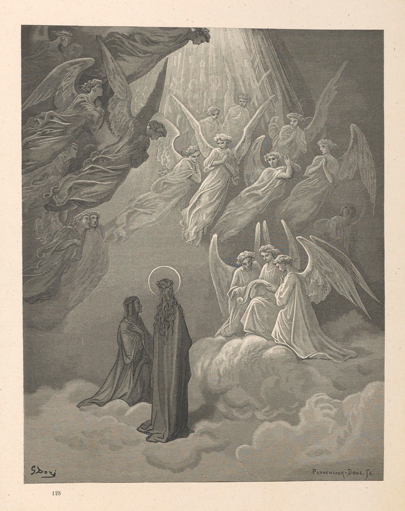 Gustave Doré - Dante Alighieri’s The Divine Comedy. Vol. 3, Paradise Pl.11