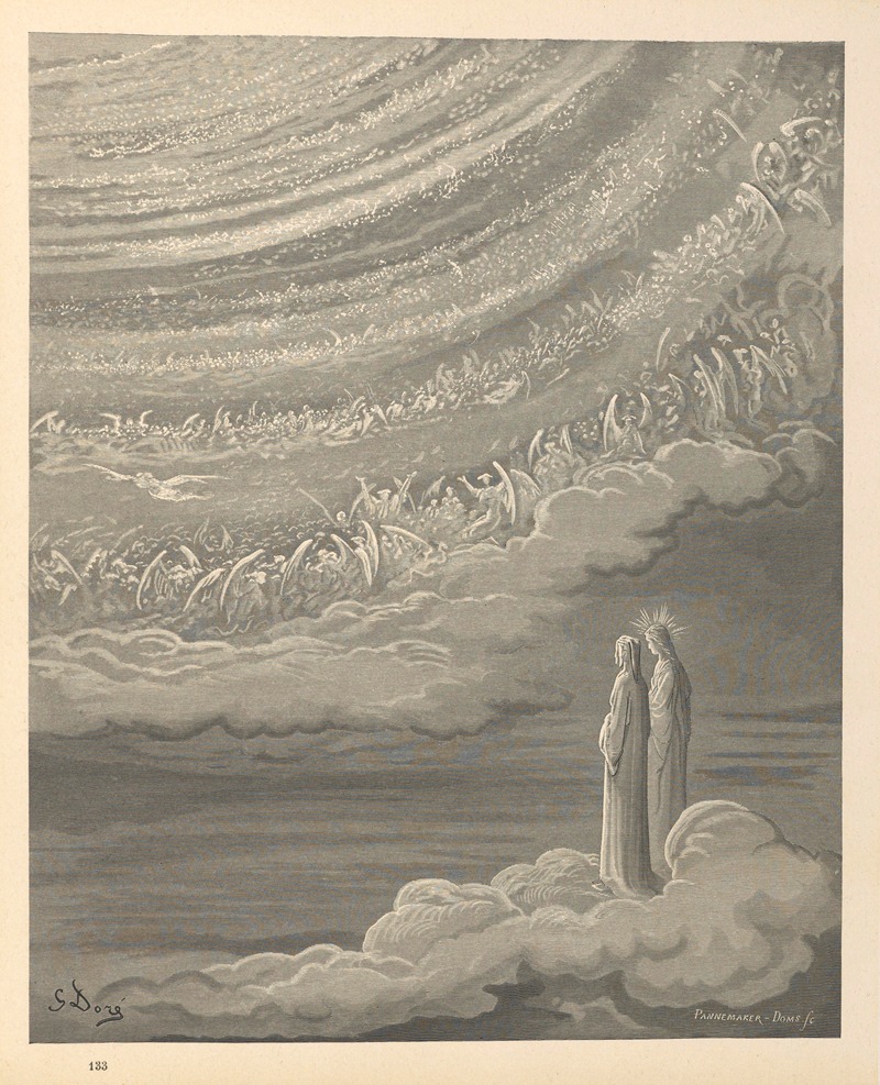 Gustave Doré - Dante Alighieri’s The Divine Comedy. Vol. 3, Paradise Pl.16