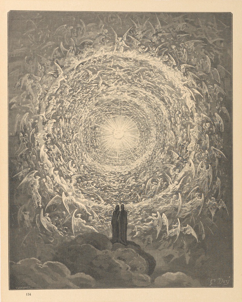 Gustave Doré - Dante Alighieri’s The Divine Comedy. Vol. 3, Paradise Pl.17