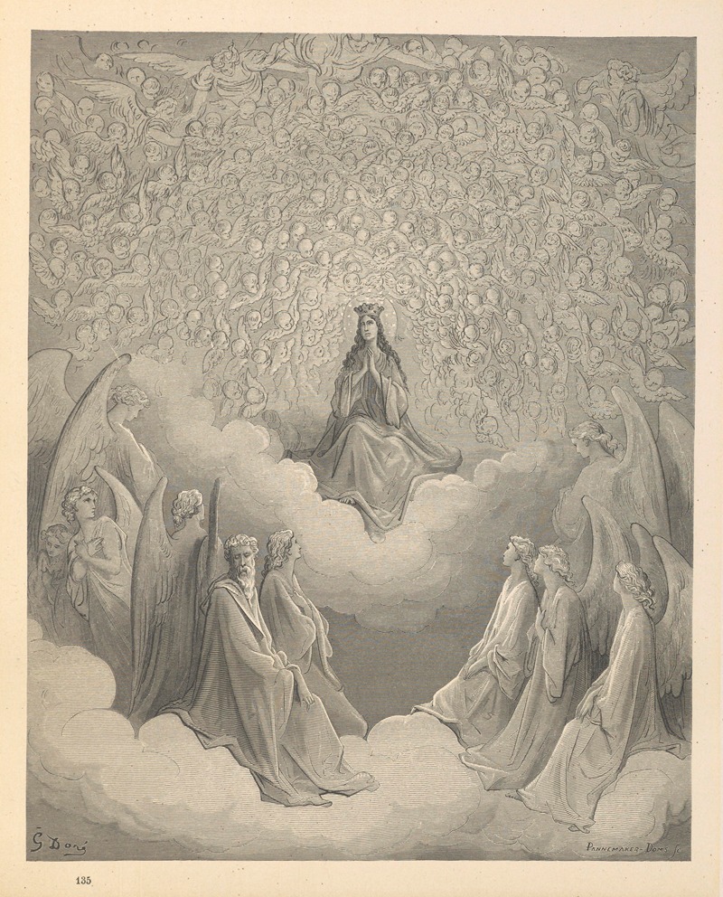 Gustave Doré - Dante Alighieri’s The Divine Comedy. Vol. 3, Paradise Pl.18