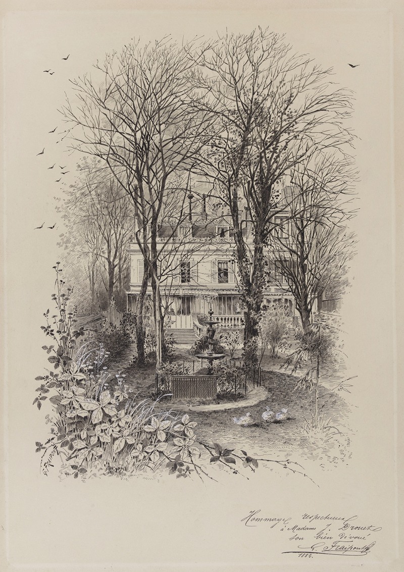 Gustave Fraipont - L’Hôtel de l’avenue Victor Hugo