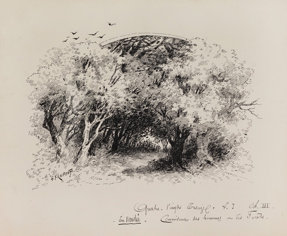 Gustave Fraipont - Quatre-vingt-treize. En Vendée