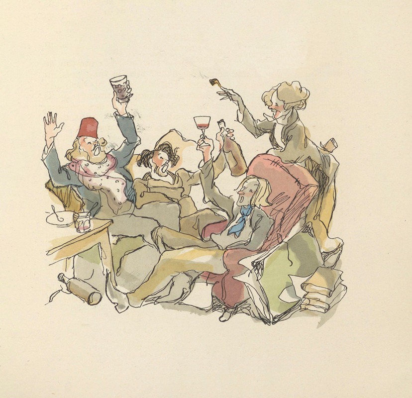 Hautot - Scènes de la vie de Bohème Pl.04