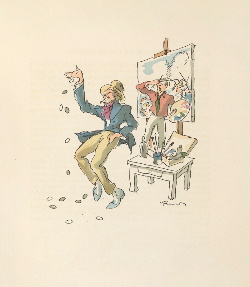 Hautot - Scènes de la vie de Bohème Pl.11