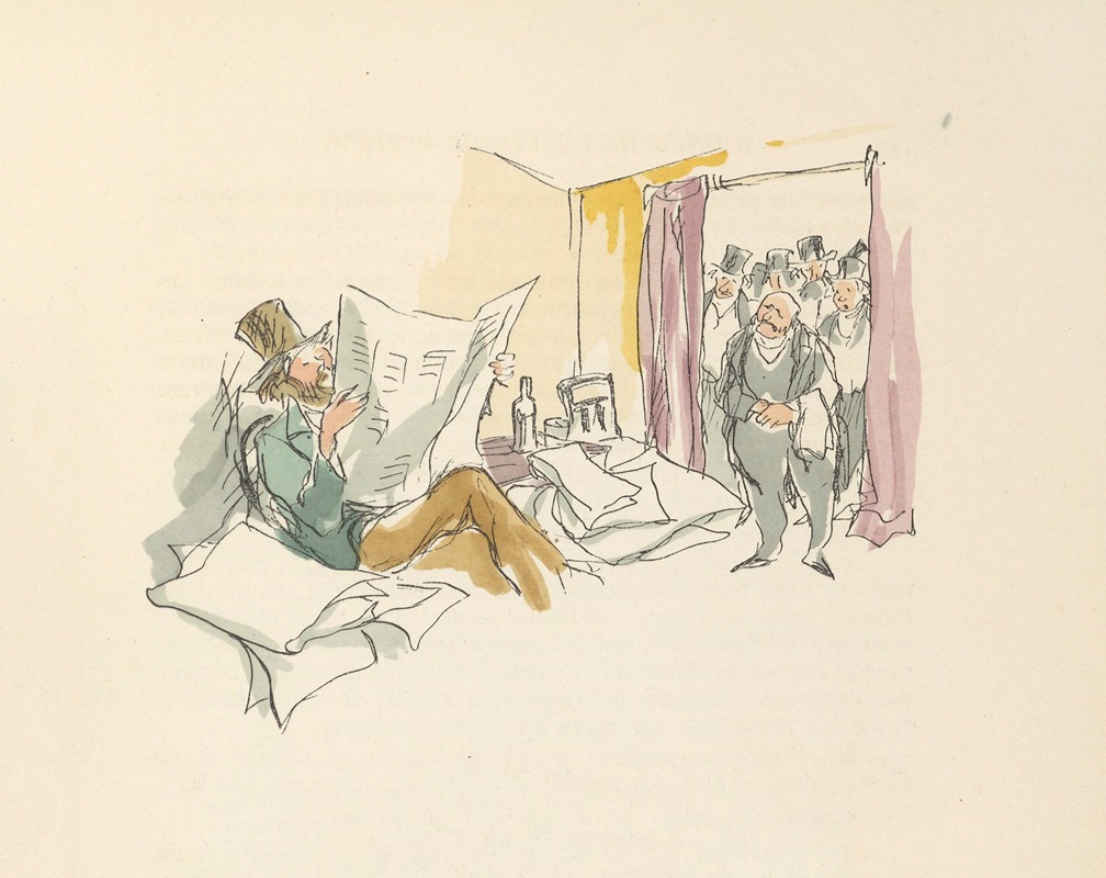 Hautot - Scènes de la vie de Bohème Pl.15