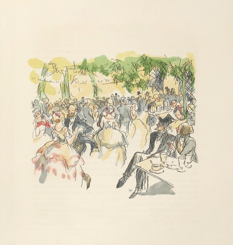 Hautot - Scènes de la vie de Bohème Pl.20