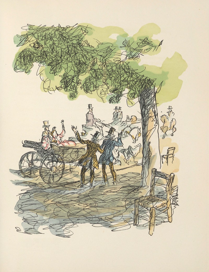 Hautot - Scènes de la vie de Bohème Pl.29