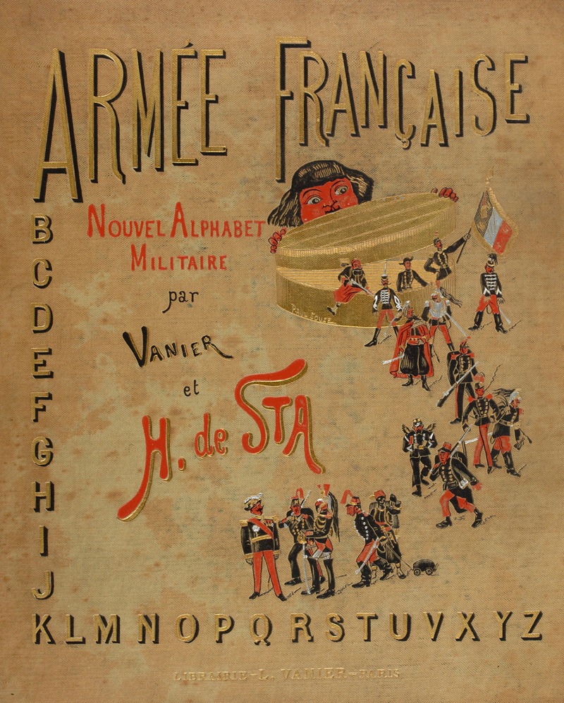 Henri de Sta - Armée française – nouvel alphabet militaire – cover