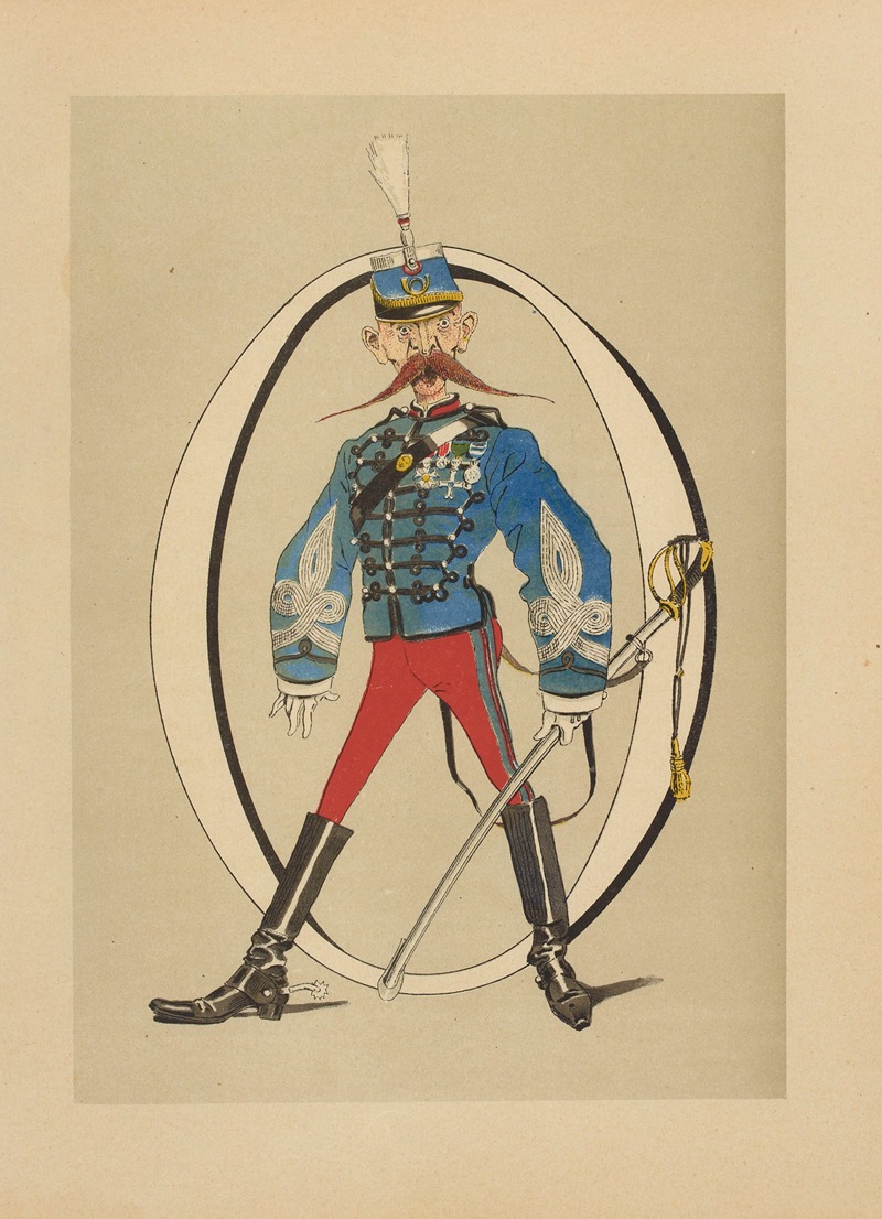 Henri de Sta - O. Offìcier Supérieur (Colonel de chasseurs à cheval)